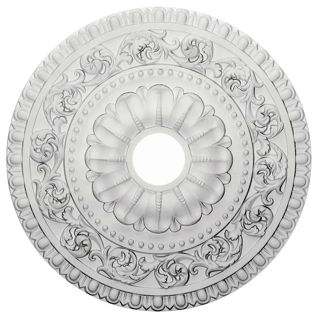 23 1/2x22OD x 3 1/2x22ID x 2 1/8x22P Ceiling Medallion V60278