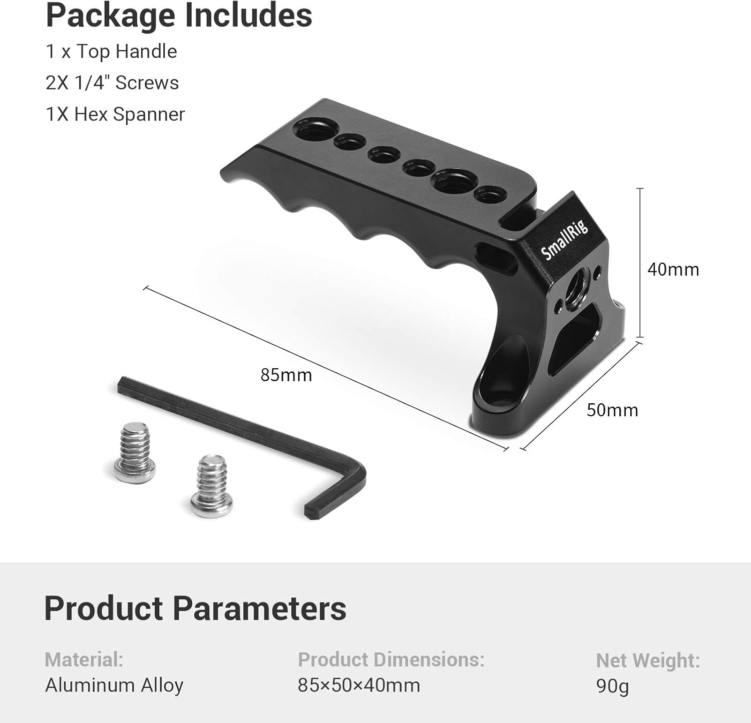 Mini Top Handle for Cameras N793