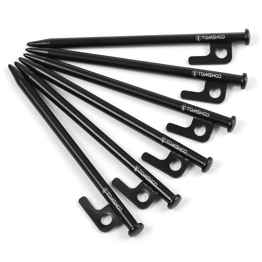 Heavy Duty Steel Tent Pegs, Pack of 6 J22224