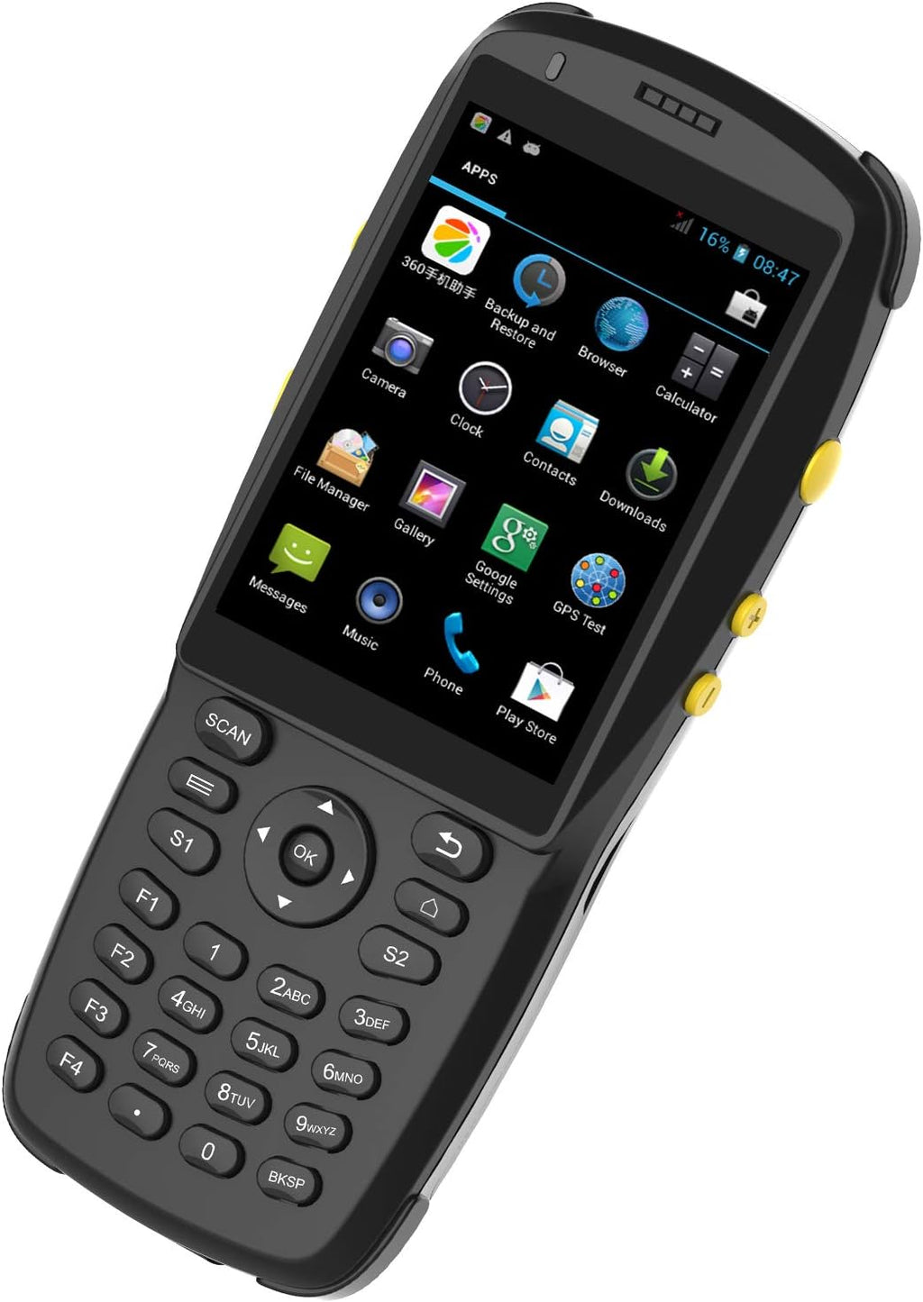 Touchscreen PDA Handheld Scanner with Wi-Fi 4G LTE NFC N304