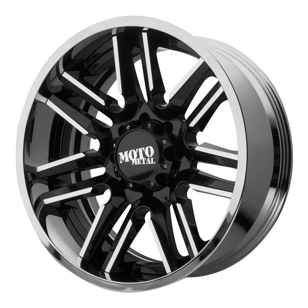 Black/Chrome 22x10 Wheel Rim B927