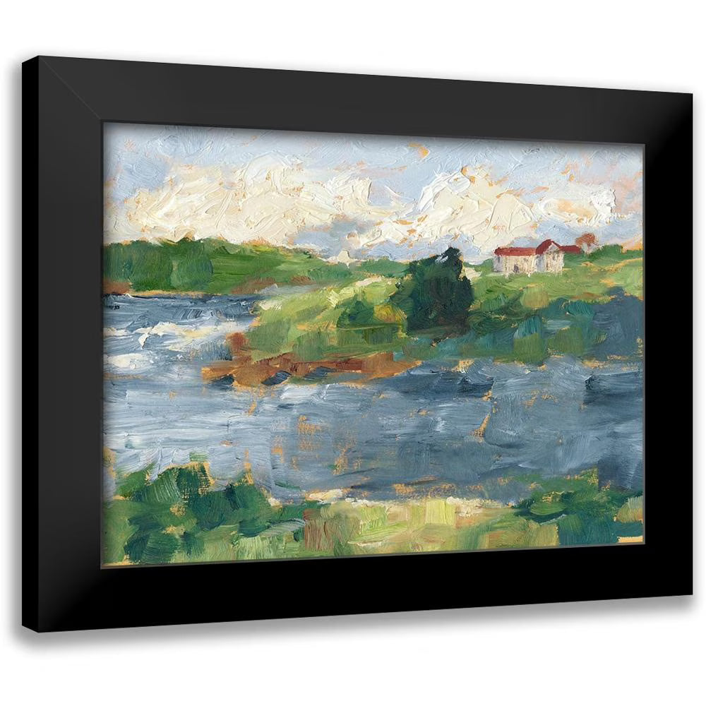 Black Modern Framed Museum Art Print U7195