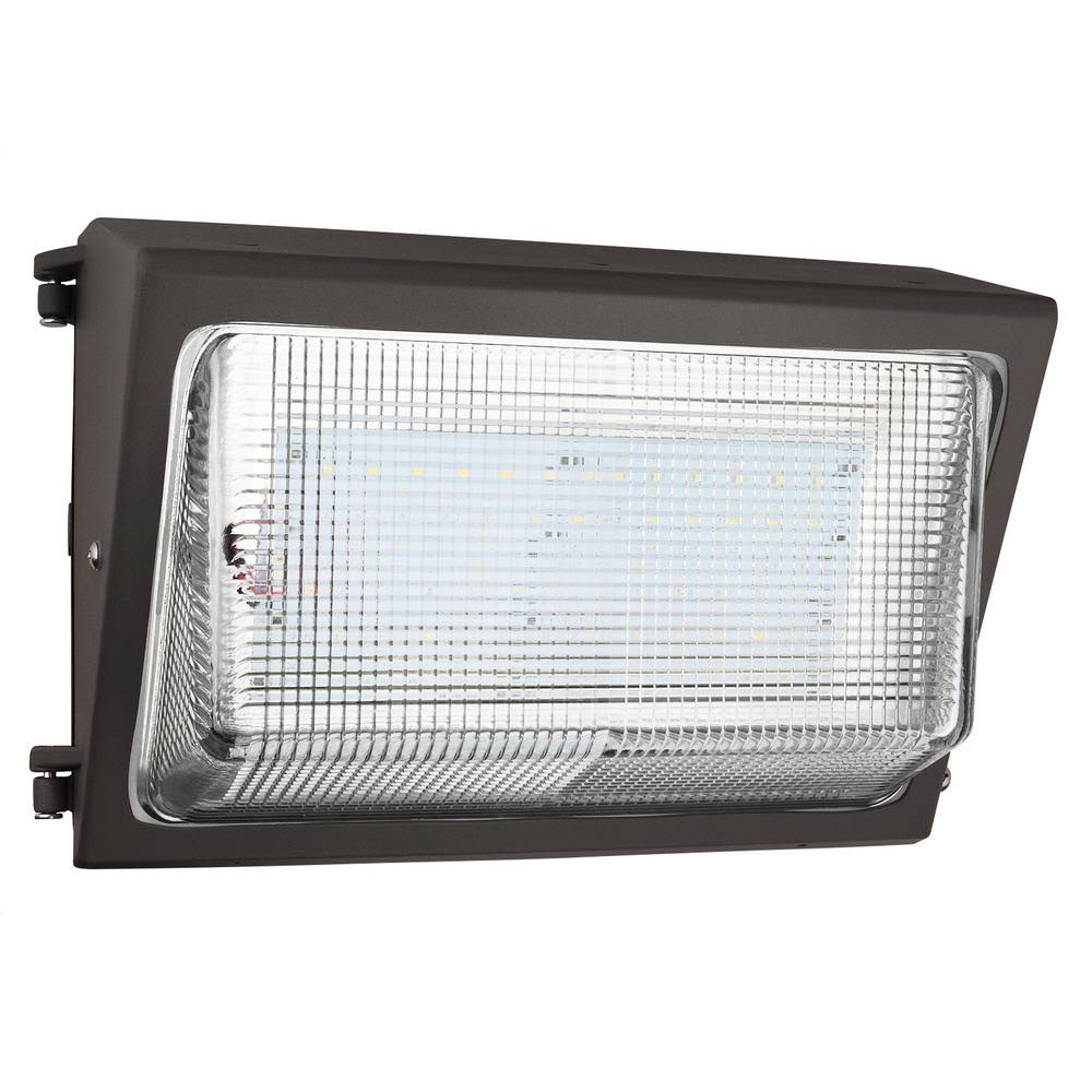Bronze Dimmable Outdoor 7500 Lumens LED Wall Pack Light 4000K Cool White B30137