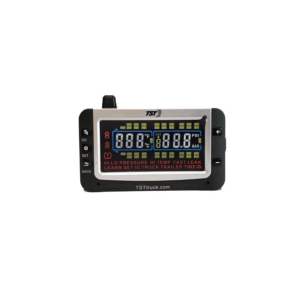 10 Sensor TPMS Kit with Color Display for RVs, Campers & Trailers M847
