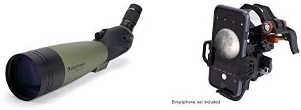 80mm Angled Spotting Scope with Zoom Eyepiece V6872