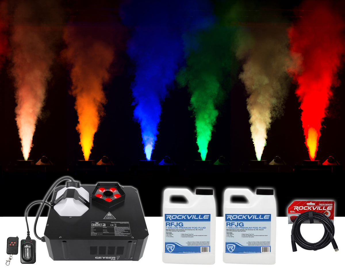 Fog Machine Fogger with Remote and DMX Cable X98967