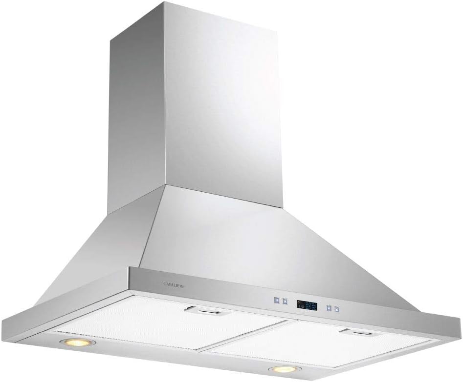 30 Inch Brushed Stainless Steel Wall Mounted Range Hood H561800