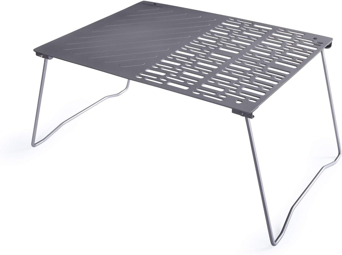Titanium Folding Campfire Grill with Legs Q5548