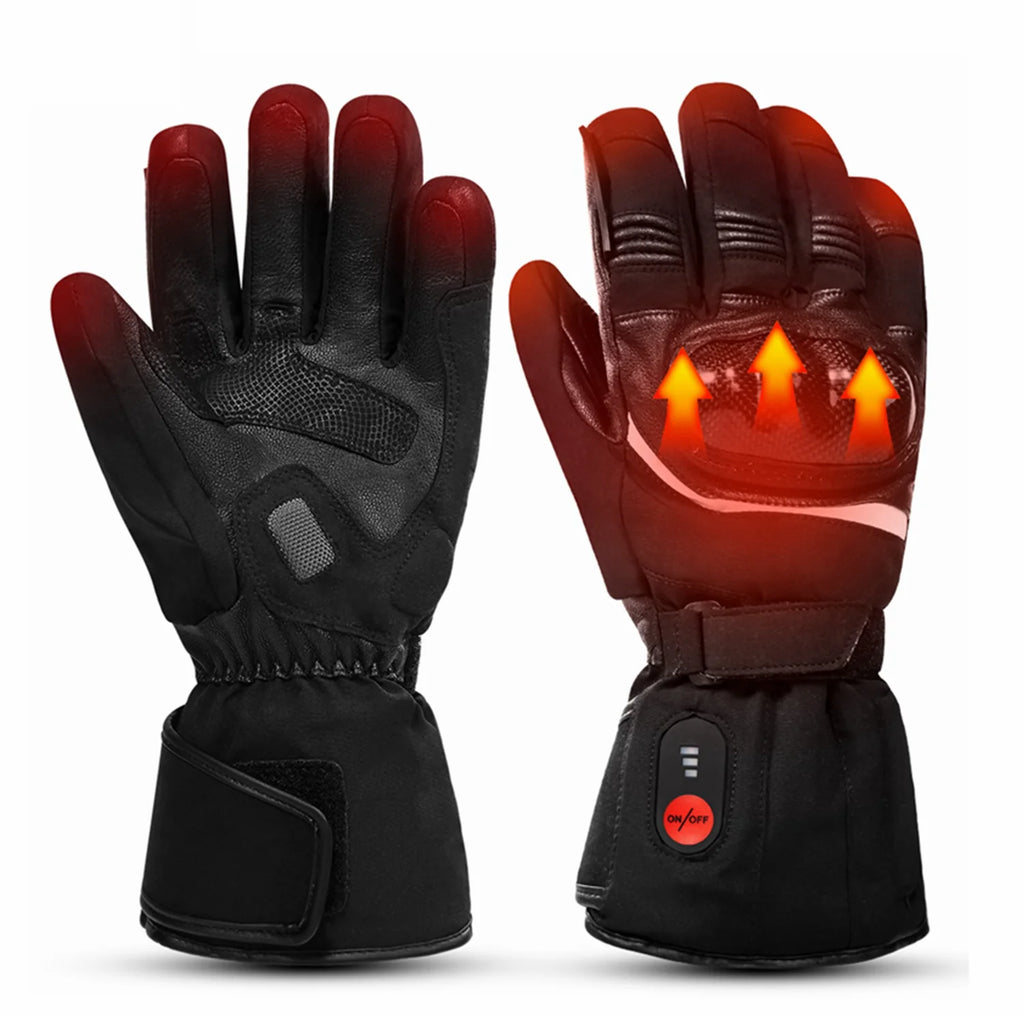 Heated Motorcycle Gloves XS-3XL S269