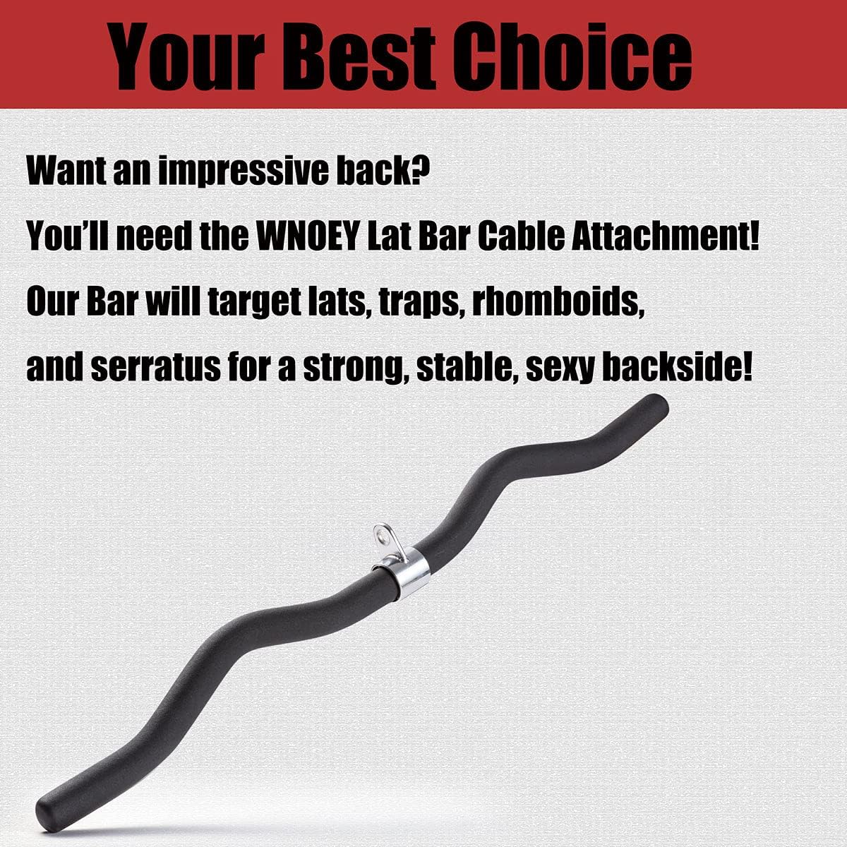 LAT Pulldown Bar Cable Machine Accessories A754