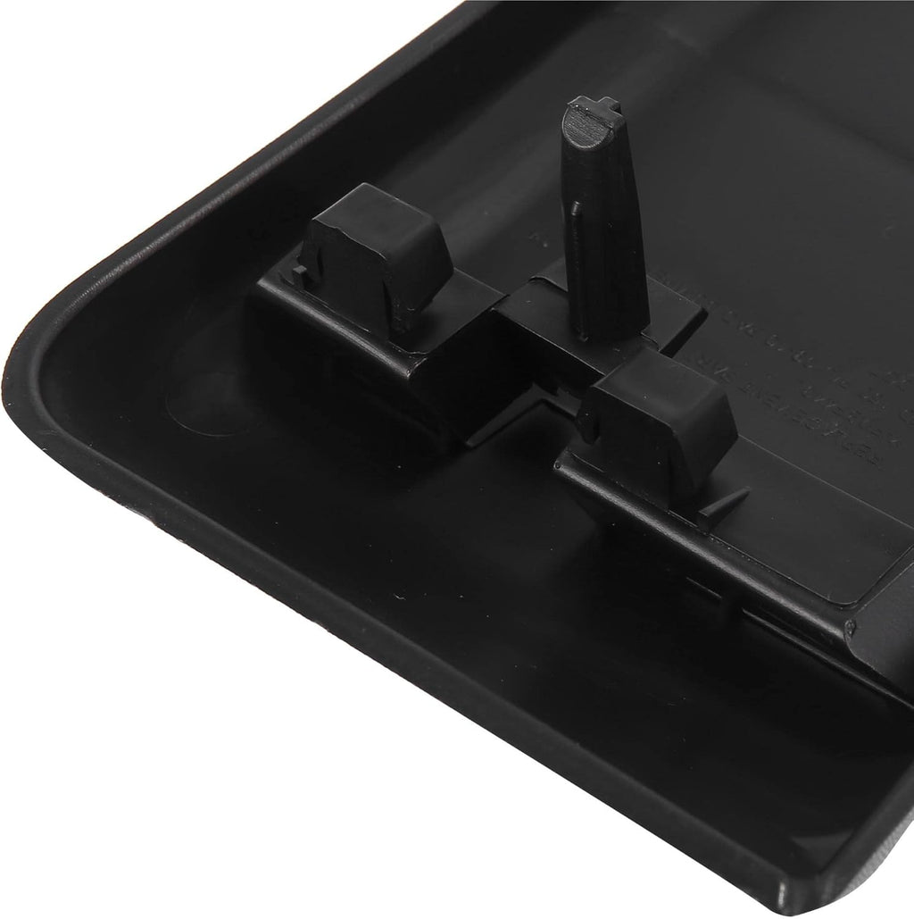 Black Plastic Car Front Bumper Guards Pack of 2 L191