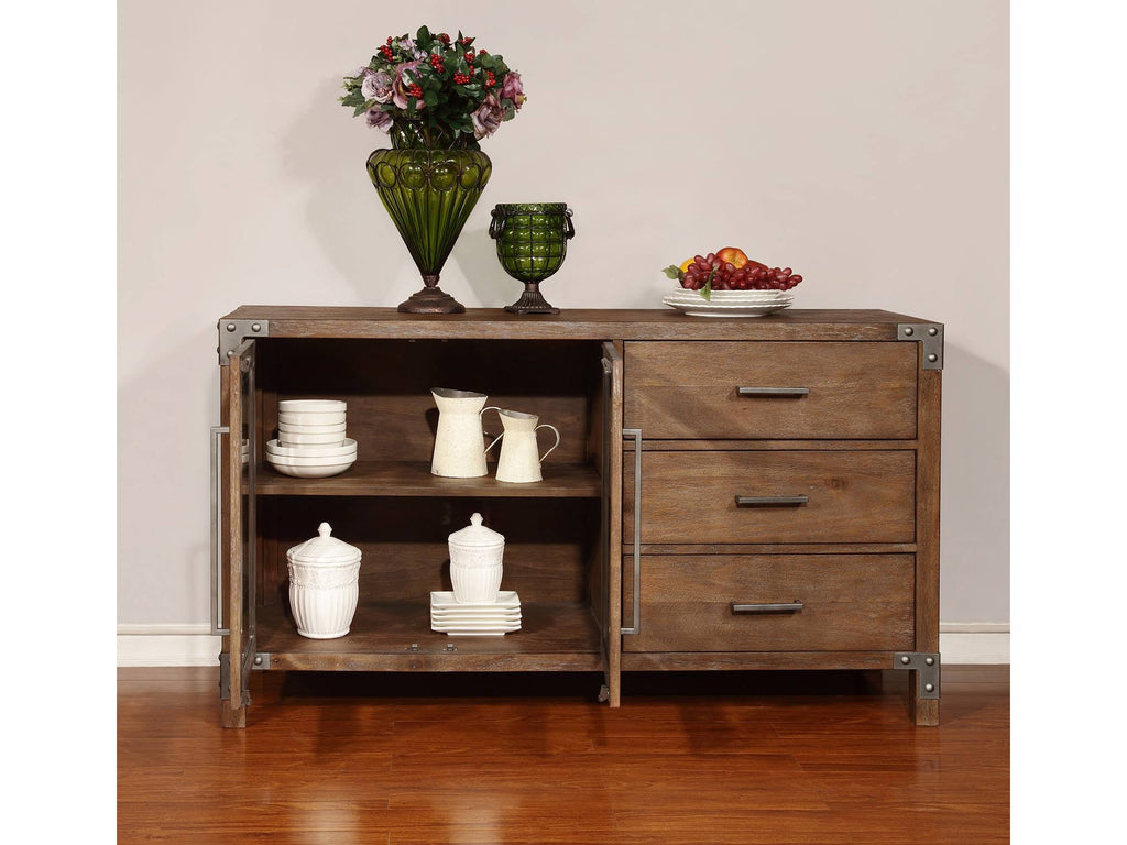 Weathered Acacia Server C9980