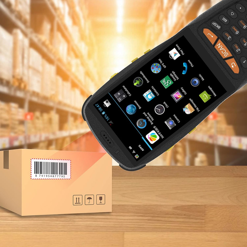 Touchscreen PDA Handheld Scanner with Wi-Fi 4G LTE NFC N304