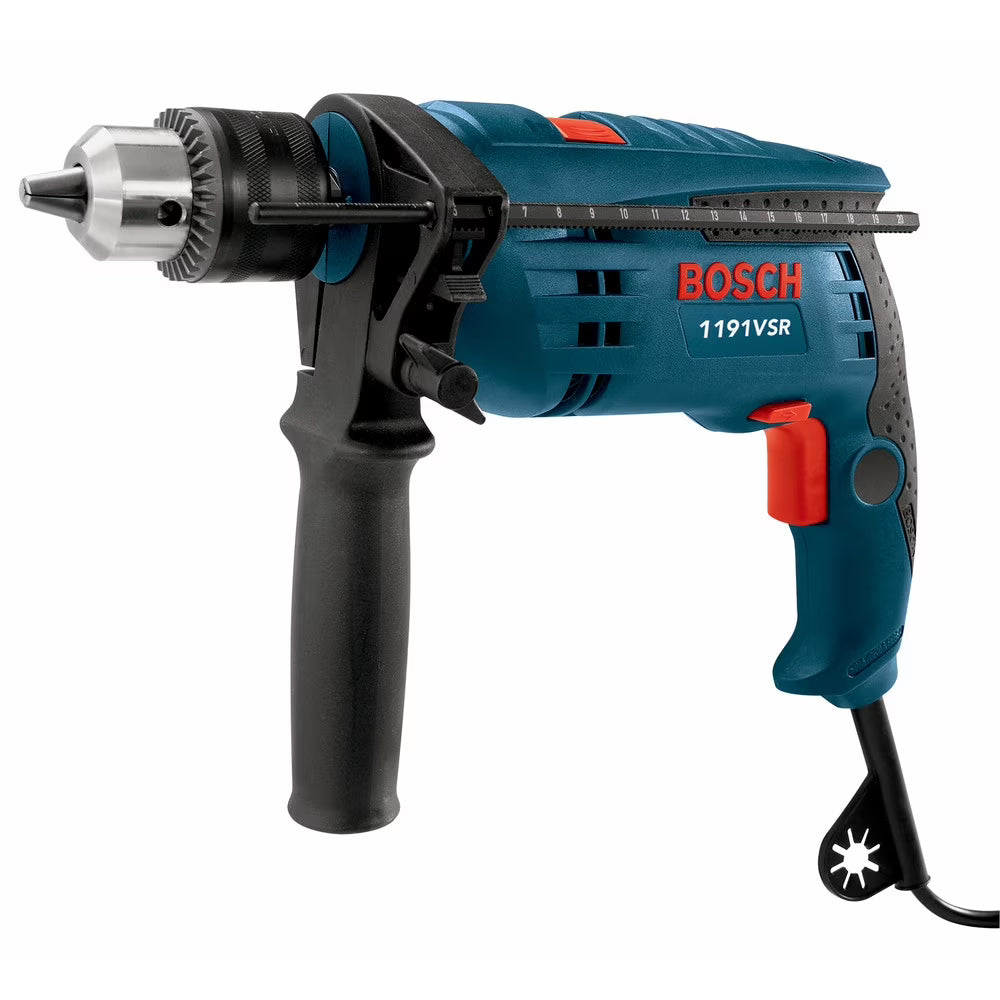 7 Amp Single Speed 1/2 in. Corded Hammer Drill X76179