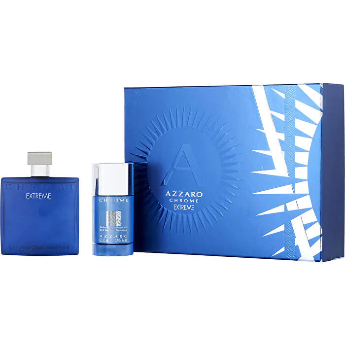 Chrome Extreme Eau De Parfum Spray 100ml/3.3oz & Deodorant Stick 75ml/2.6oz A366