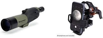 80mm Angled Spotting Scope with Zoom Eyepiece V6872