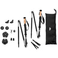 Carbon Fiber Folding Trekking Pole with Cork Grips S949