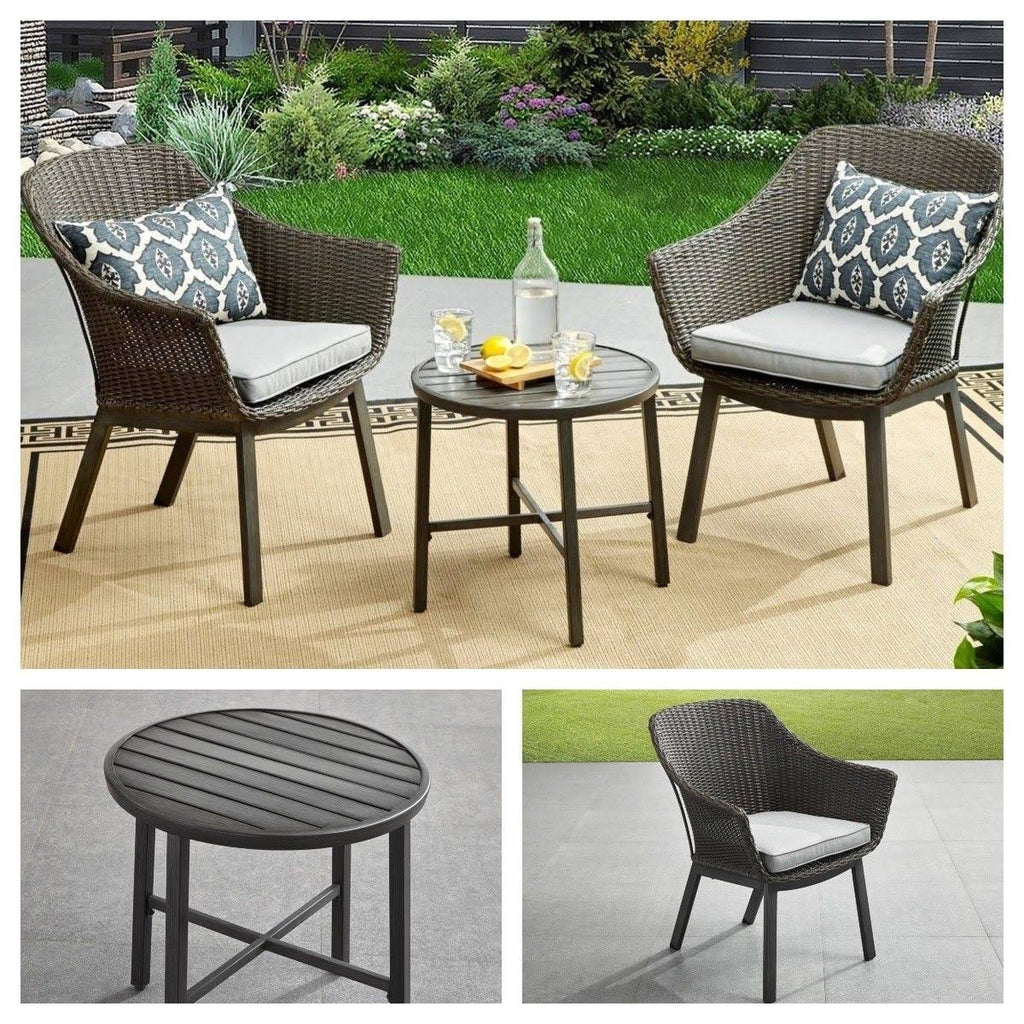 3 Piece Chat Set, Gray F563493