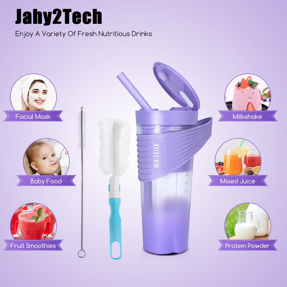 USB Rechargeable Portable Mini Juicer Cup Blender A36607