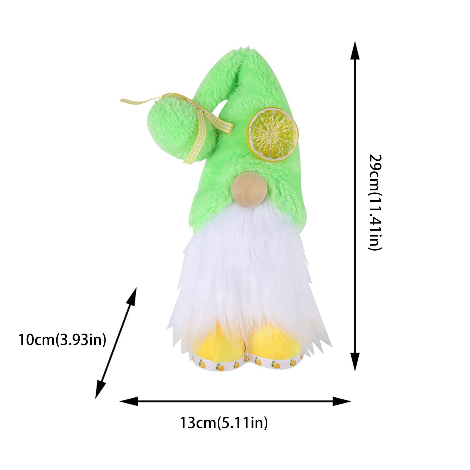Green Lemon Plush Doll A41196