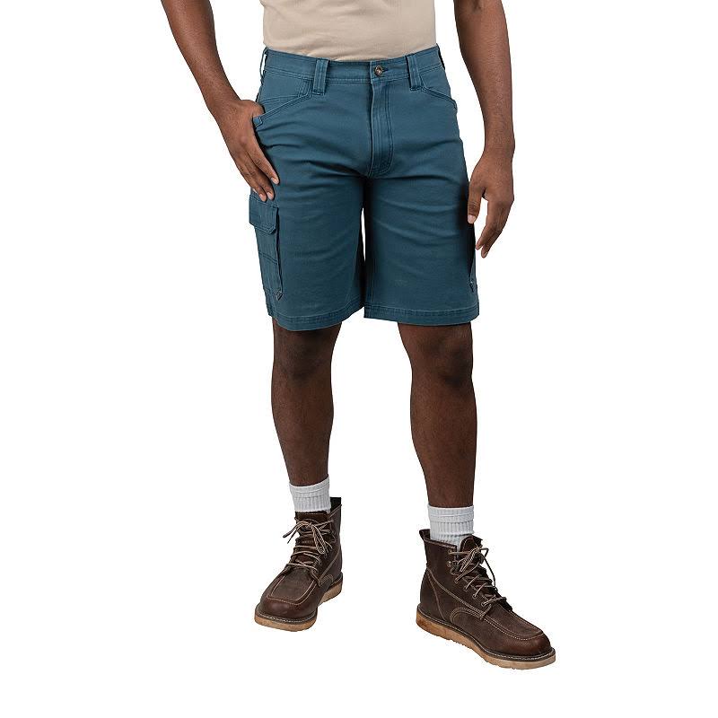 Mens Stretch Cargo Short, 34, Blue N728127