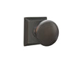 Crystal Knob Passage Set with Rosette I154