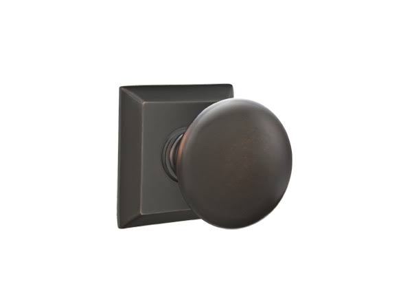 Crystal Knob Passage Set with Rosette I154