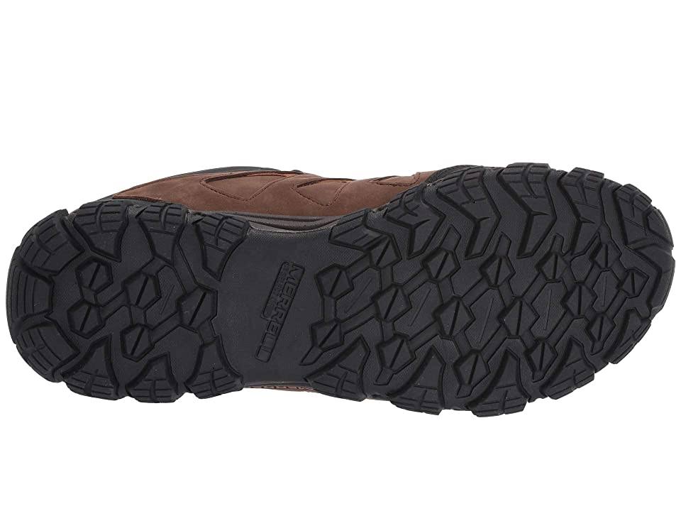 Men's Pulsate Leather Shoes, Size 12, Dark Earth O622342