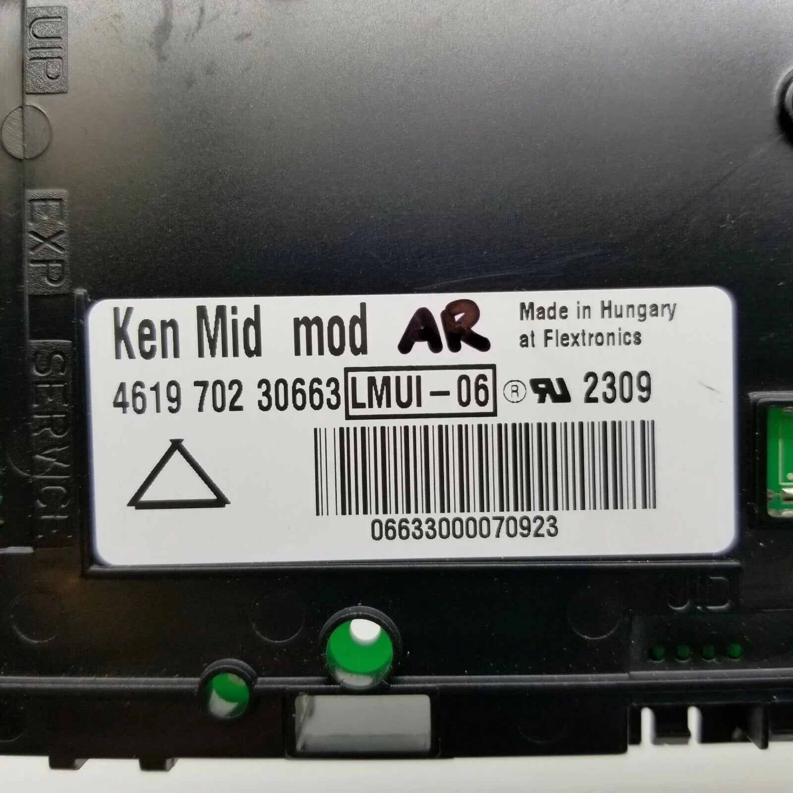 Kenmore Washer Control X57219