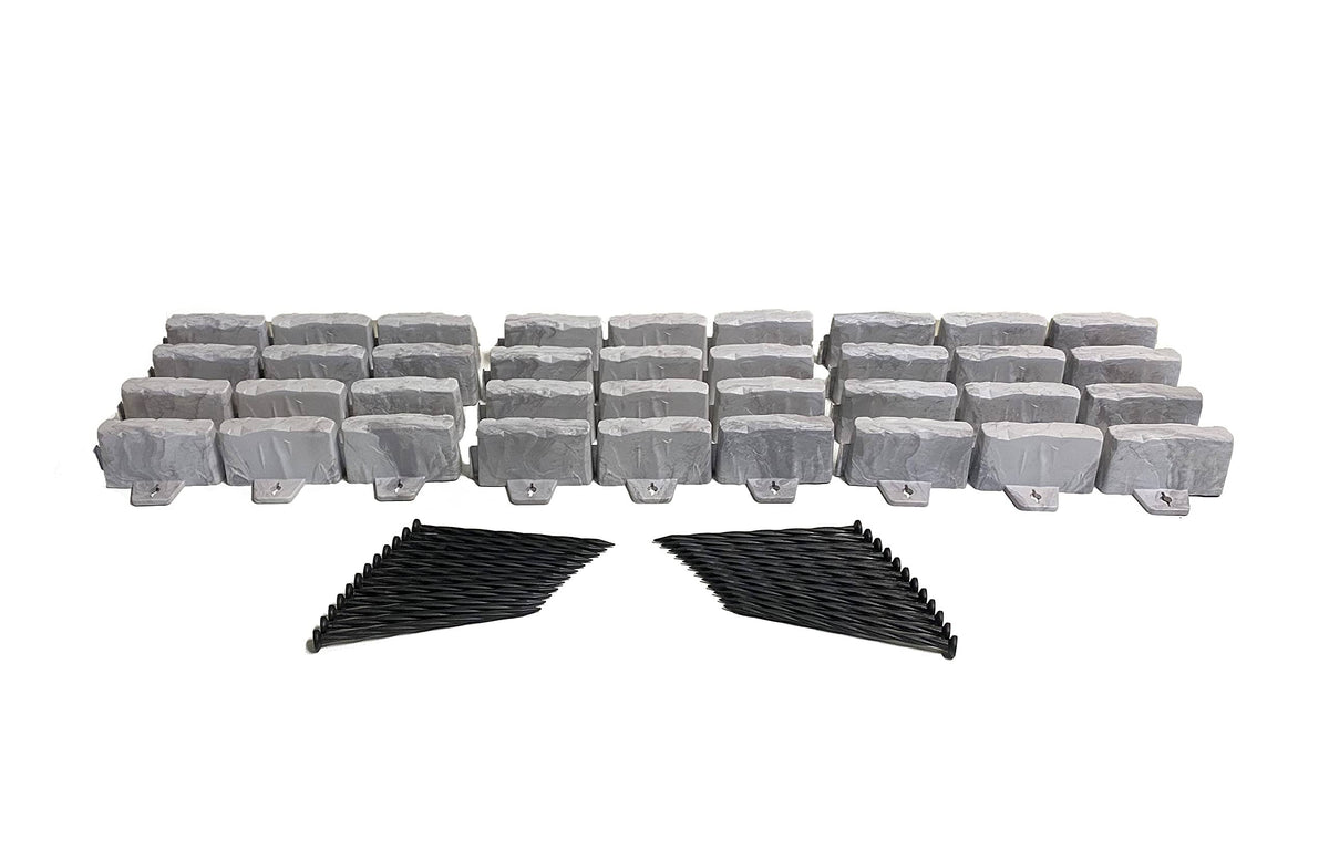 Grey Landscape Edging, 15-Foot F7734
