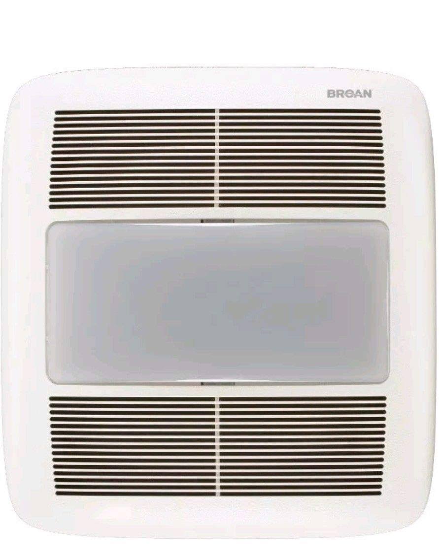 White Bathroom Fan Light J691001