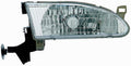 Passenger Side Headlight Assembly for Toyota Corolla 1998 1999 2000, Bulbs Included, Pack of 2 Q25244
