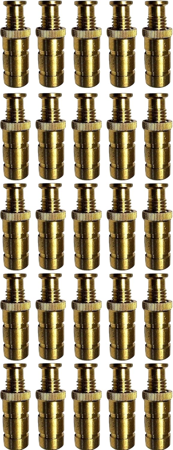 Pool Safety Cover Brass Anchors for Concrete and Pavers - 25 Pack R97765