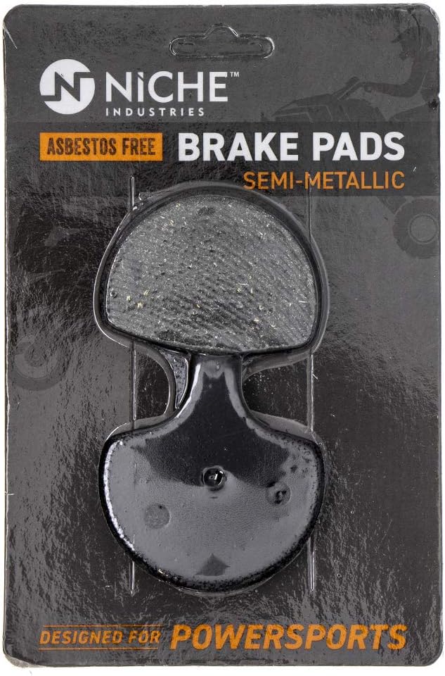 Semi-Metallic Brake Pad Set Pack of 2 Q373