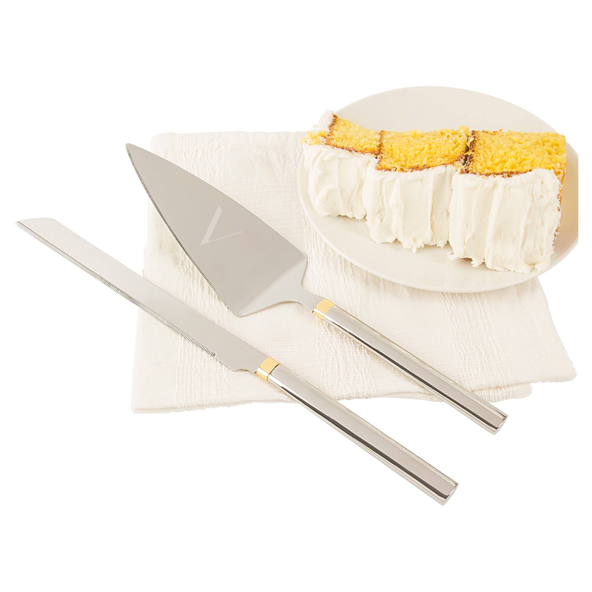 Gold Cake Serving Set P863