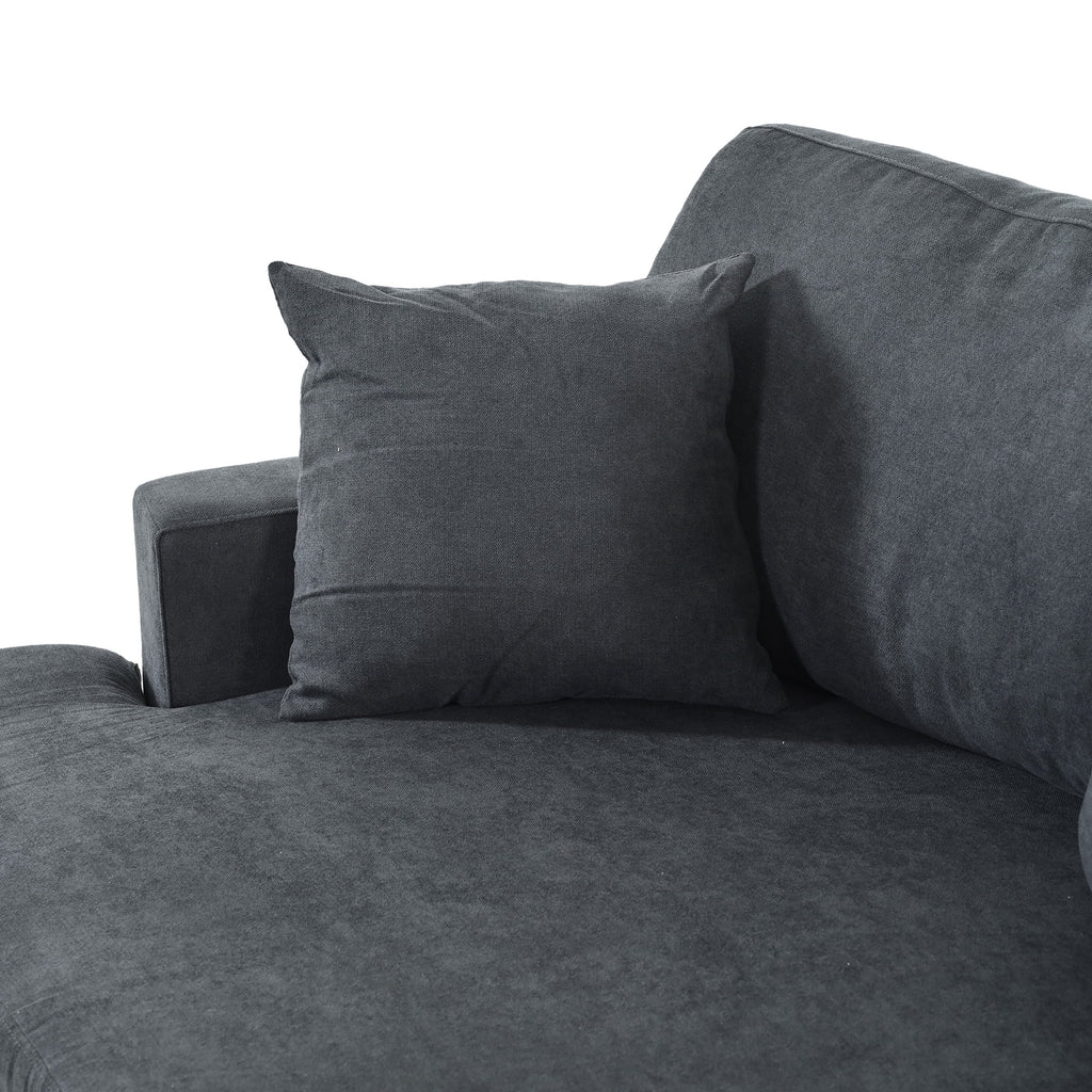 3 Seat Sofa with Removable Cushions and 2 Pillows Q380993