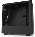 White Small Form-Factor ITX Case with Tinted Tempered Glass Front Panel M888