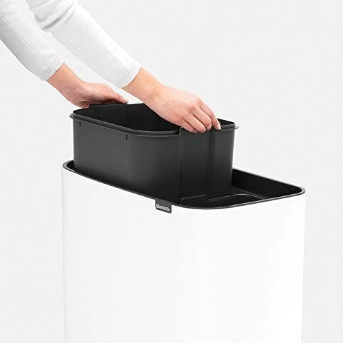 Black Touch Top Trash Can N689439