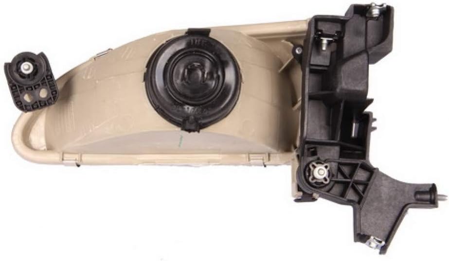Passenger Side Headlight Assembly for Toyota Corolla 1998 1999 2000, Bulbs Included, Pack of 2 Q25244