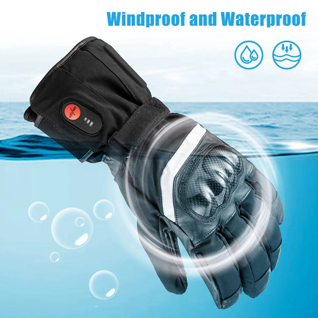 Heated Motorcycle Gloves XS-3XL S269