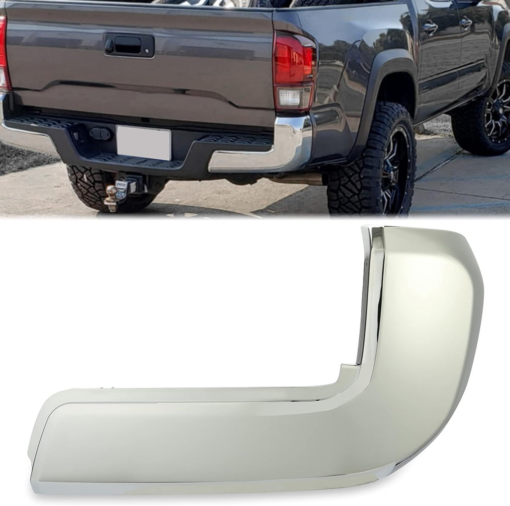 Chrome Rear Bumper End Caps RH for 2016-2020 Toyota Tacoma R671360