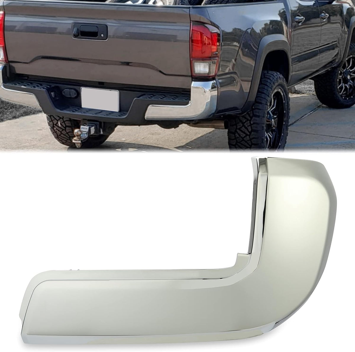 Chrome Rear Bumper End Caps RH for 2016-2020 Toyota Tacoma R671360