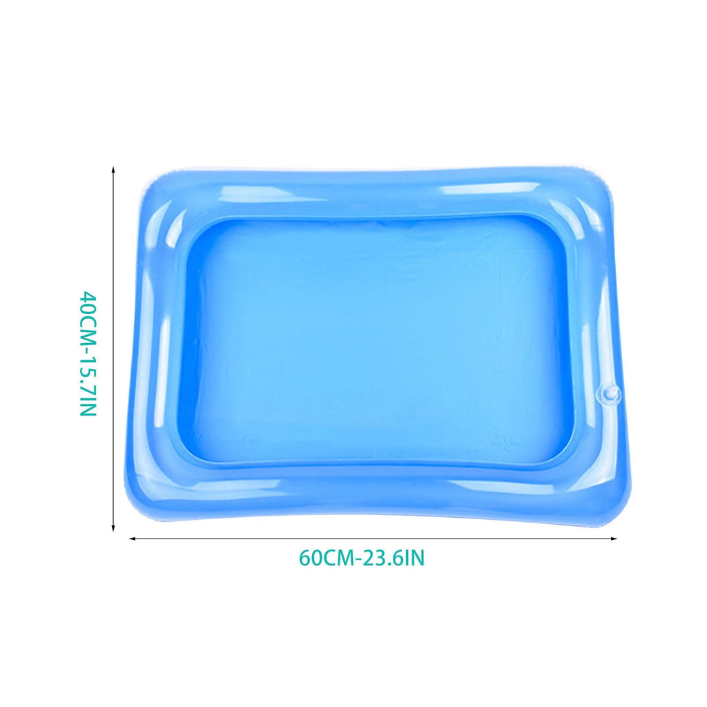 Inflatable Sand Table Toy Sand Fishing Tray T555