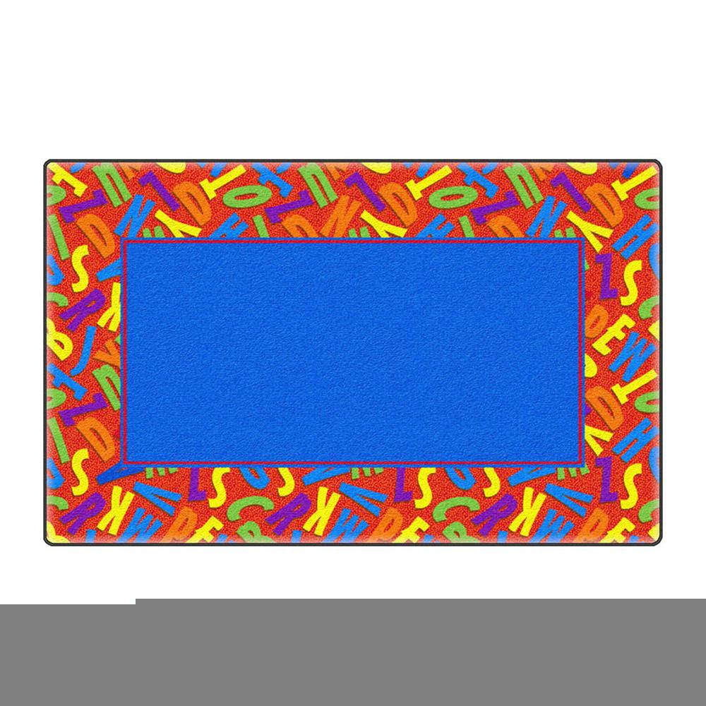 Scattered Alphabet 6 x 8 Carpet S762