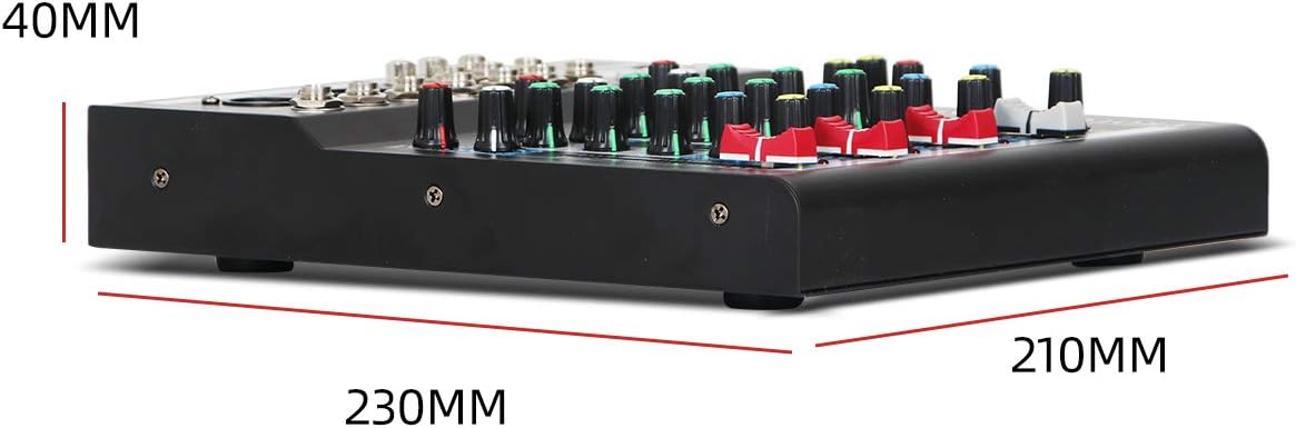 Black Pack of 2 DJ Console Mixer K909